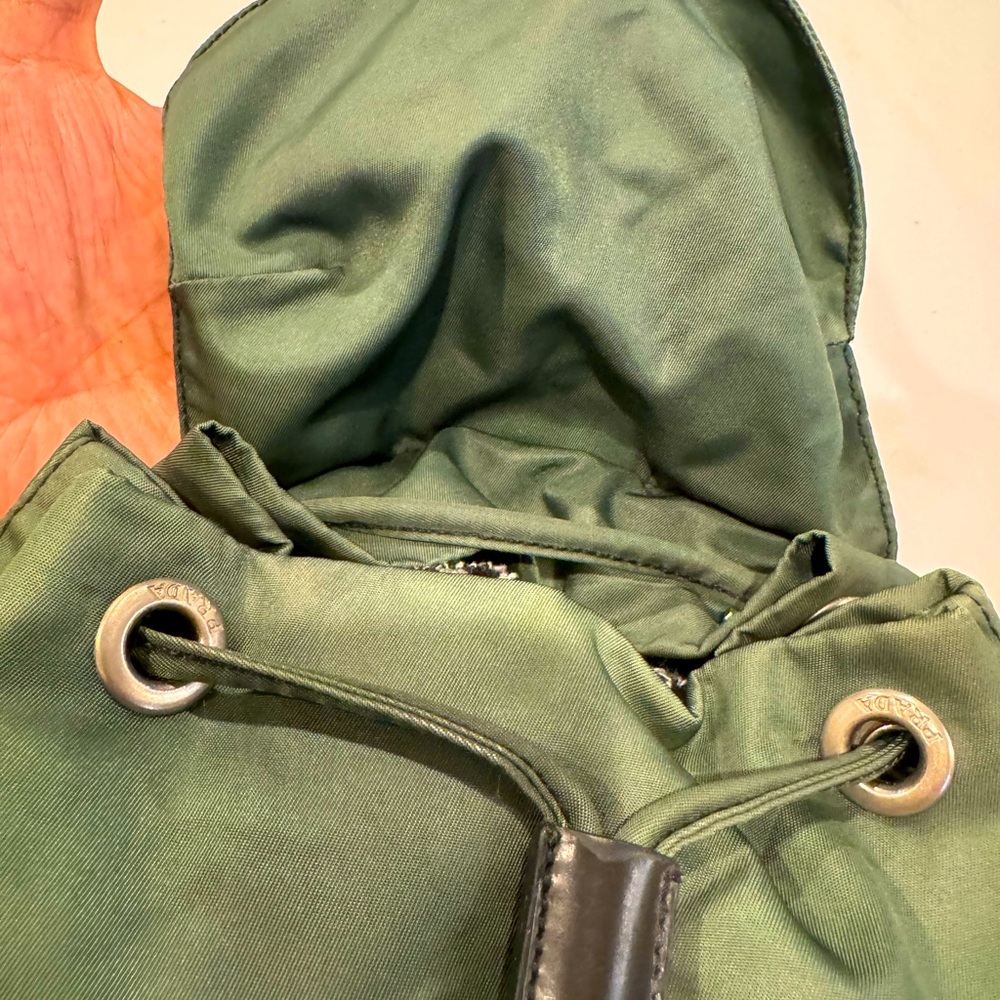 Authentic Prada small backpack - Picture 9 of 13
